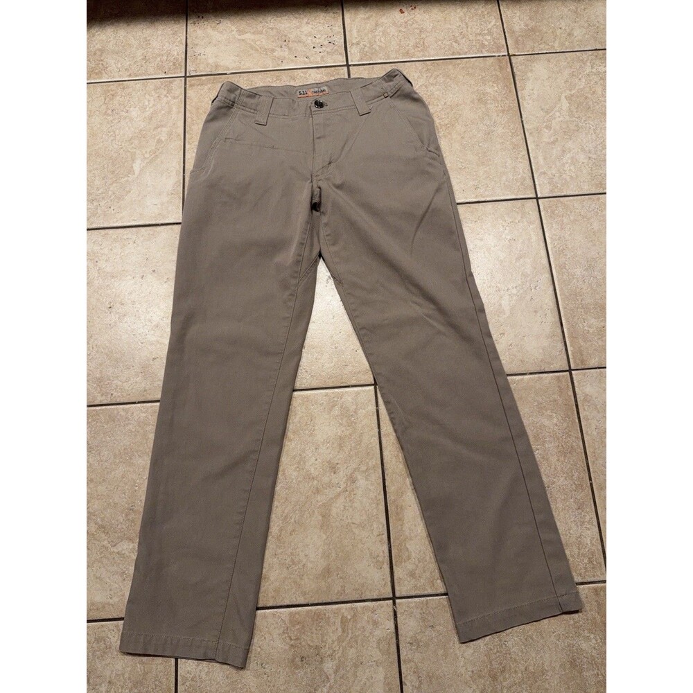 5.11 Tactical Pants Mens 30x32 Tan Khaki EDGE Chino Hiking Casual Everyday